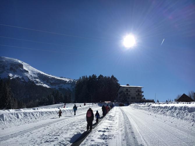 1,50 m de neige au Col de Porte !!!