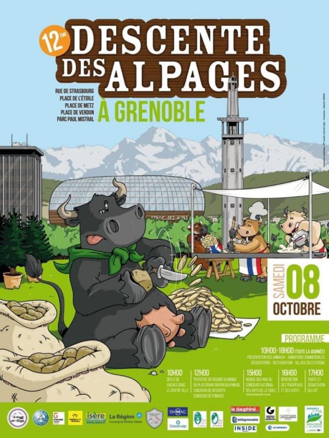 La descente des Alpages