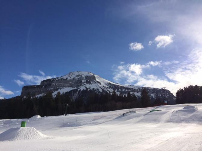 Neige fraiche au Col de Porte ce week-end !