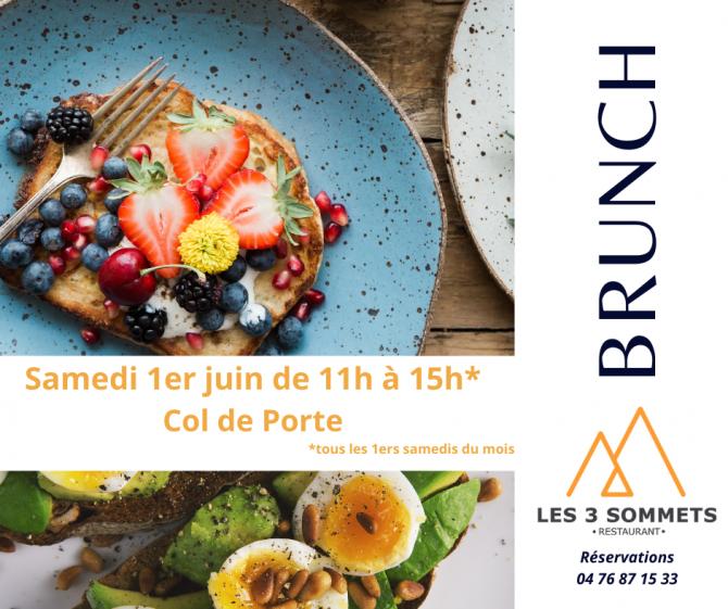 Brunch aux 3 Sommets - 1er juin