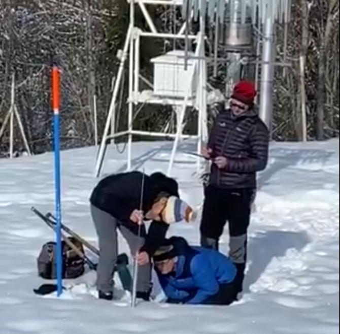 Le Monde de jamy tourne au Col de Porte !